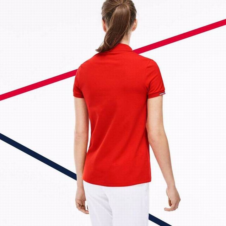 Lacoste short lapel T woman S-2XL-078